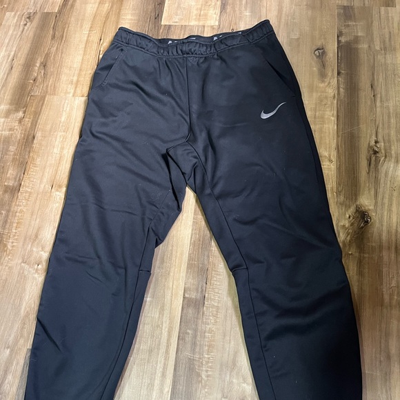 Nike | Pants | Mens Black Nike Drifit Large Tall Joggers | Poshmark